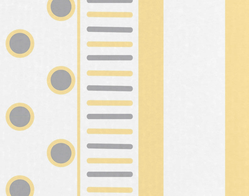 18x30" Comb Dot Stripe Print Hand Towels, Gray