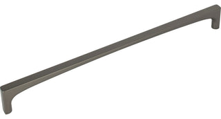 Top Knobs TK1017 Riverside 12 Inch Center to Center Handle - Flat Black