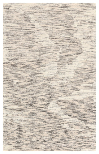 Mexico Abstract Ivory Charcoal Hand-Hooked Area Rug 8' x 10'