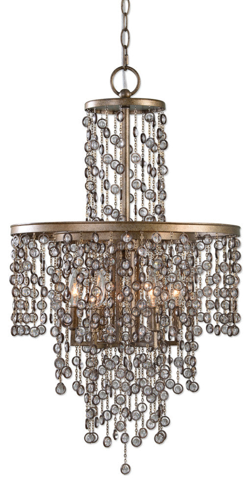 Uttermost Valka 6-Light Crystal Chandelier