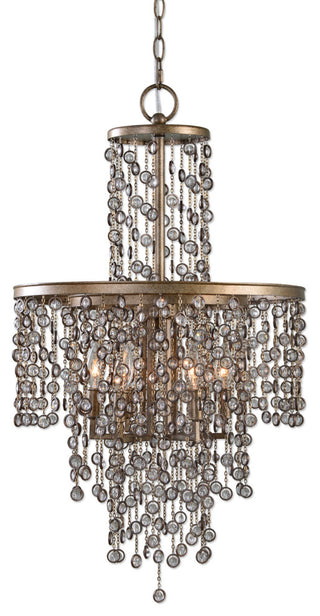 Uttermost Valka 6-Light Crystal Chandelier