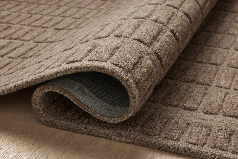 Chris Loves Julia x Loloi Bradley Cocoa / Cocoa 11'-6" x 15' Area Rug