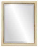 Pasadena Framed Rectangle Mirror, Taupe, 21"x25"