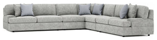 Bernhardt Serena Fabric Sectional, 5-Piece Sectional