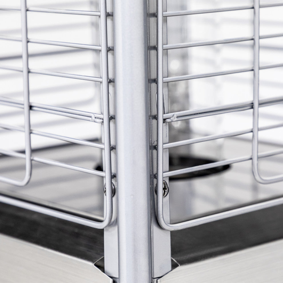 Legacy Heating 40,000 BTU Stainless Steel Outdoor Flame Heater, Stainless Steel