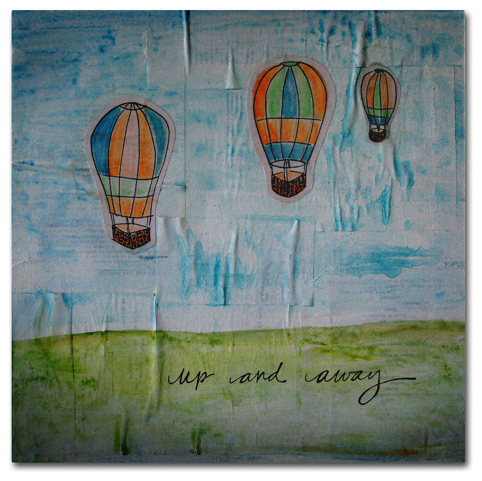 ''Up and Away'' Canvas Art by Nicole Dietz