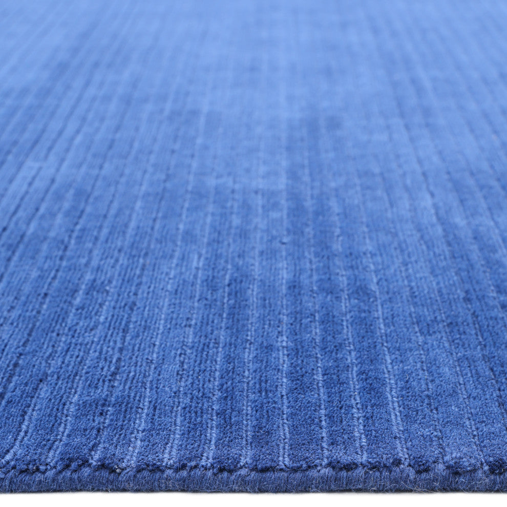 Cairo Handmade Area Rug Blue, 9' 0" X 12' 0"
