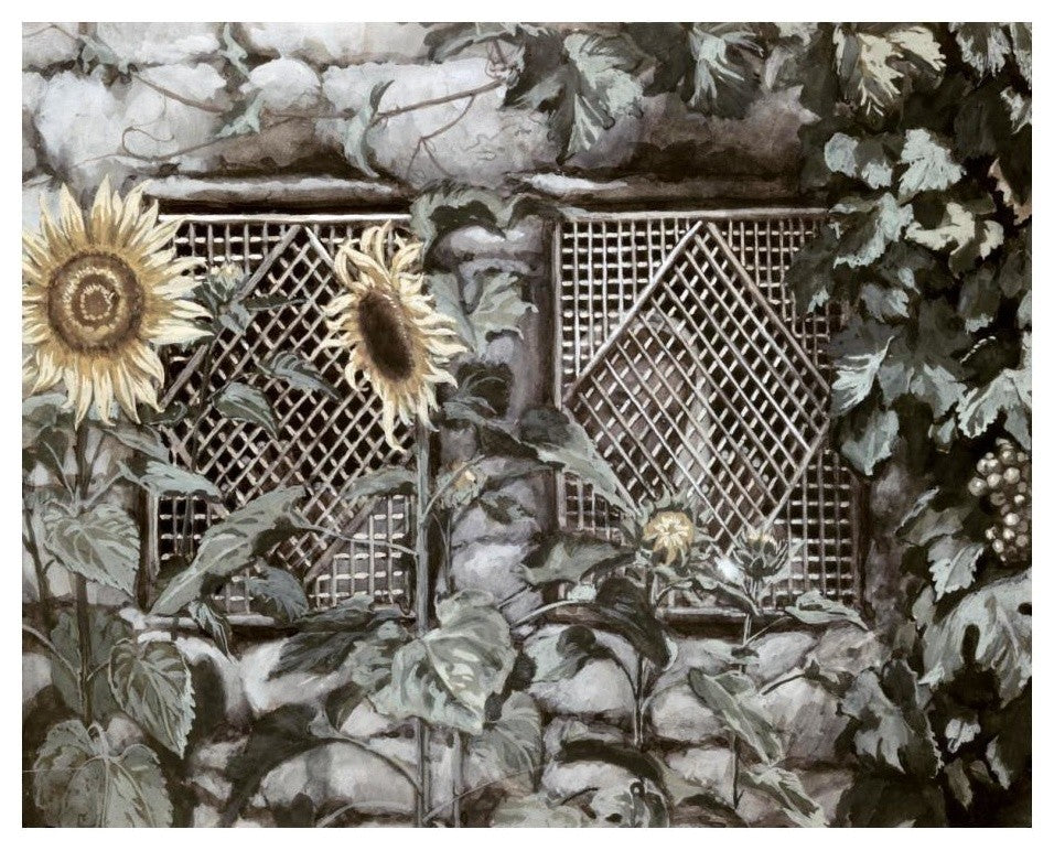 "Behold! He Standeth Behind Our Wall" Print by James Tissot, 24"x20"