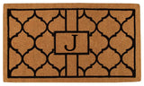 Pantera Monogram Doormat, Extra-Thick 2'x3', Letter J
