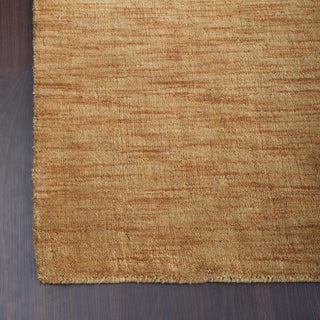 HAND KNOTTED LOOM WOOL ECO-FRIENDLY AREA RUGS-Rectangle,Gold,Solid