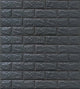 Charcoal Faux Brick 3D Wall Panels, Set of 10, Covers 58 Sq Ft