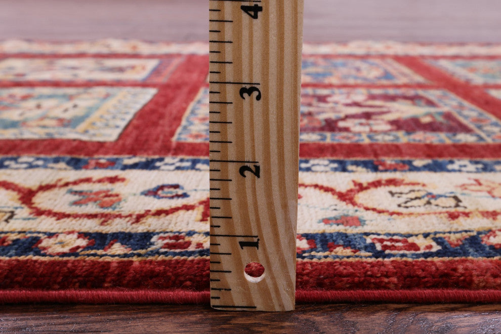 2' 8" X 9' 7" Runner Persian Garden Design Handmade Wool Rug Q11119