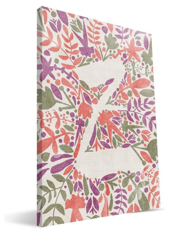 Monogram Collection "Z" Canvas Print, 8"x12"