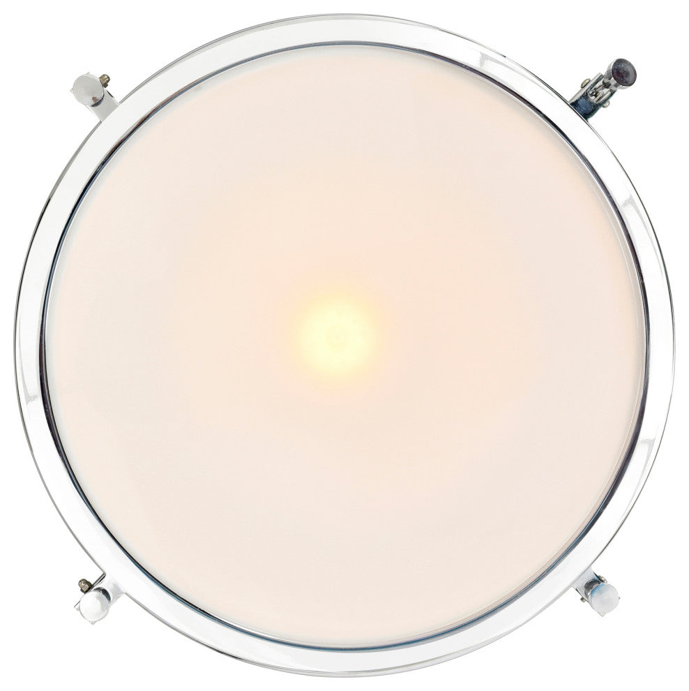Show 1 Light Down Pendant With Chrome Finish