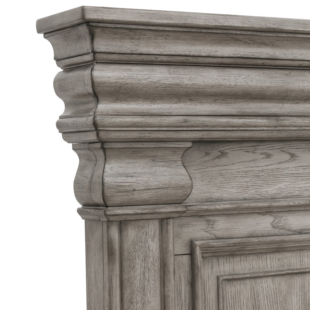 Madison Ridge King Panel Bed, Heritage Taupe