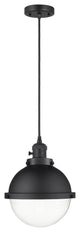 INNOVATIONS 201CSW-BK-HFS-82-BK-LED 1-Light Mini Pendant Matte Black