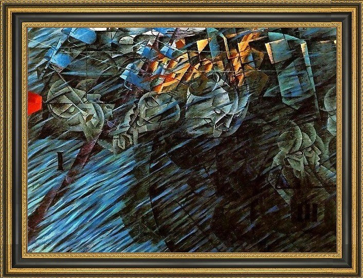 Umberto Boccioni States Mind  Those Who Go