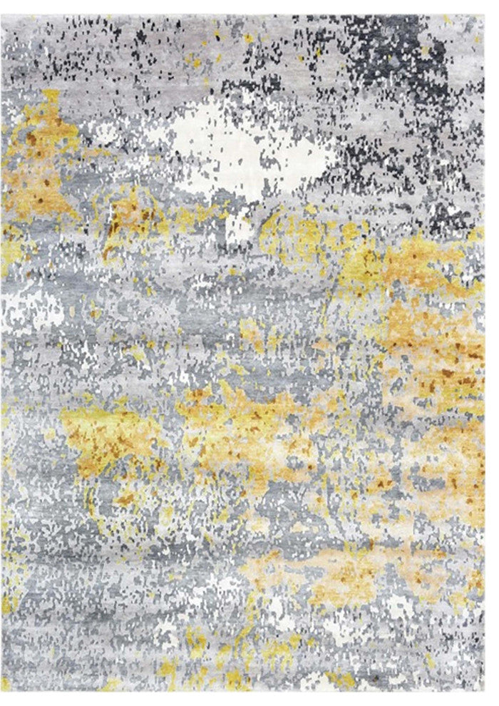 Ahgly Company Indoor Rectangle Mid-Century Modern Area Rugs, 8' x 10'