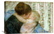 "A Goodnight Hug" Stretched Canvas Giclee by Mary Cassatt, 30"x20"
