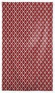 Red Zig Zags 58 x 102 Outdoor Tablecloth