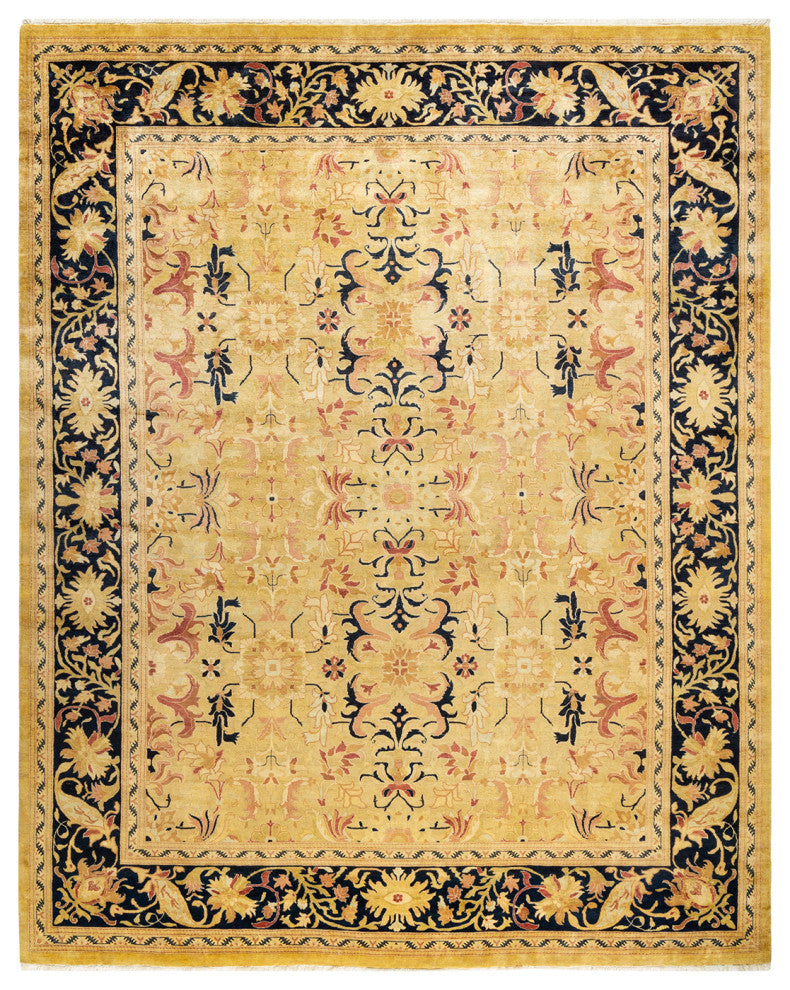 Ella, One-of-a-Kind Hand-Knotted Area Rug, Green, 8' 3"x10' 4"