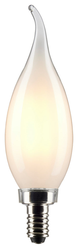 5.5W CA10 LED, Frost, Candelabra Base, 90 CRI, 4000K, 120V