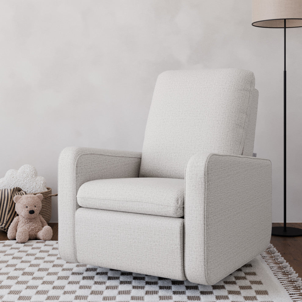 Graco Teddi Power Recliner Swivel Glider, Steel Basketweave