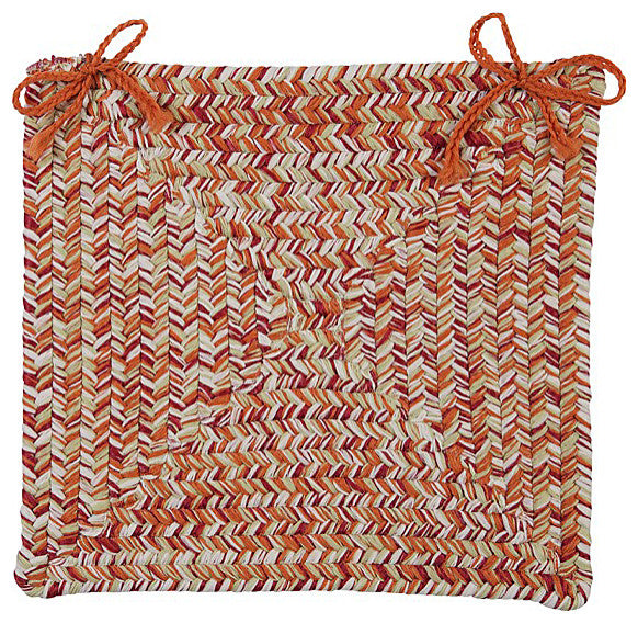 Colonial Mills Chair Pad Catalina Fireball Chair Pad