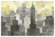 "City Blocks Neutral" Digital Paper Print by Albena Hristova, 38"x26"
