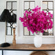 40in. Artificial Purple Bougainvillea Arrangement with Vase