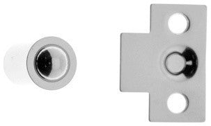 Genuine Solid Brass Mini Ball Catch, Polished Chrome