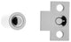 Genuine Solid Brass Mini Ball Catch, Polished Chrome
