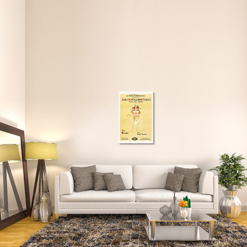 "The Bride" Stretched Canvas Giclee by Hollywood Photo Archive, 24x36"