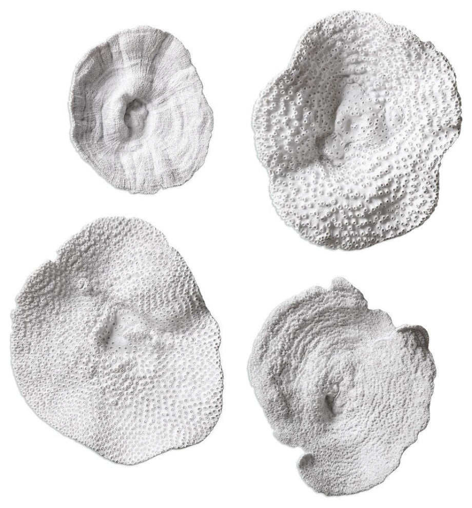 Uttermost Sea Coral Wall Art Set of 4