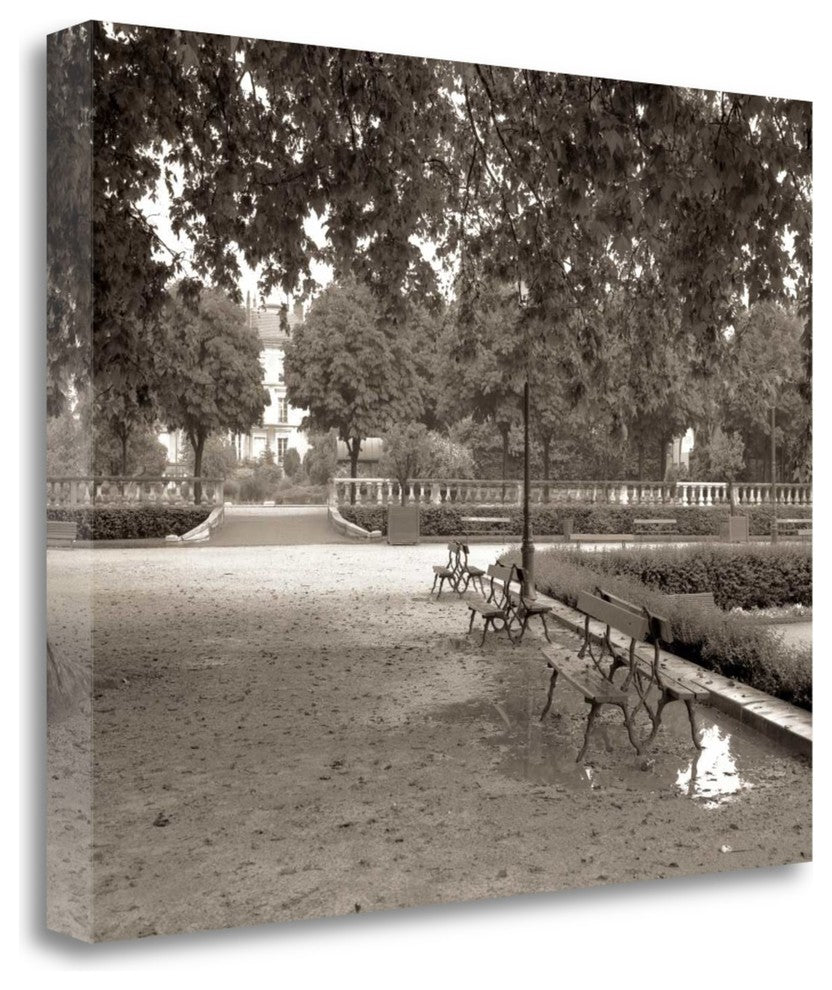 "Banc De Jardin - 41" By Alan Blaustein, Giclee Print on Gallery Wrap Canvas