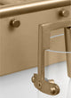 Crofton 3 Light Bath, Satin Brass