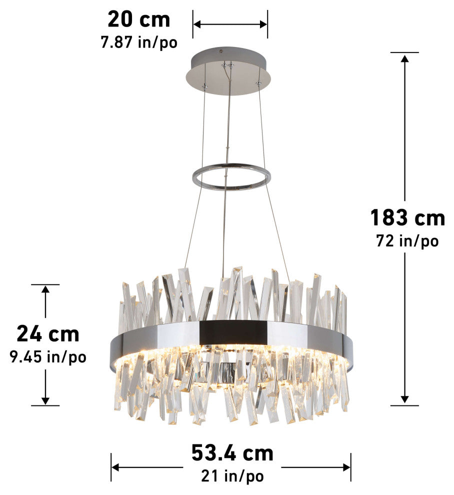 Enchanted Integrated LED Pendant