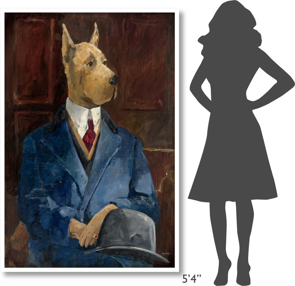 "Inspector Dogleash" Digital Paper Print by Avery Tillmon, 42"x62"