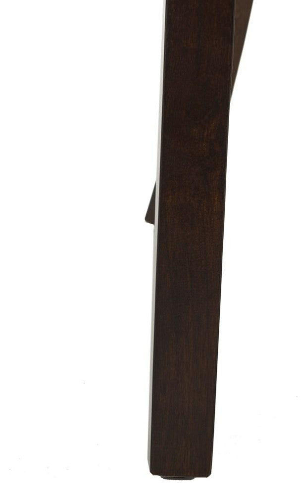 Safavieh Eleni Tufted Bar Stool, Beige/Espresso