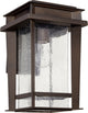 Easton 1-Light Large Lantern Wall Mount, Oiled Bronze