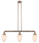Innovations 213-AC-G661-7 3 Light Island Light, Antique Copper