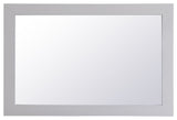 Anderson Rectangle Vanity Mirror, 24", Gray