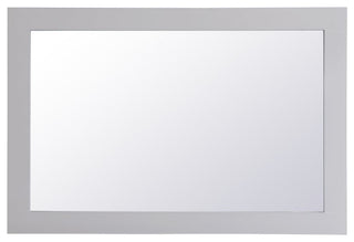 Anderson Rectangle Vanity Mirror, 24", Gray
