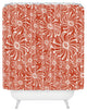 Heather Dutton Bursting Bloom Spice Shower Curtain