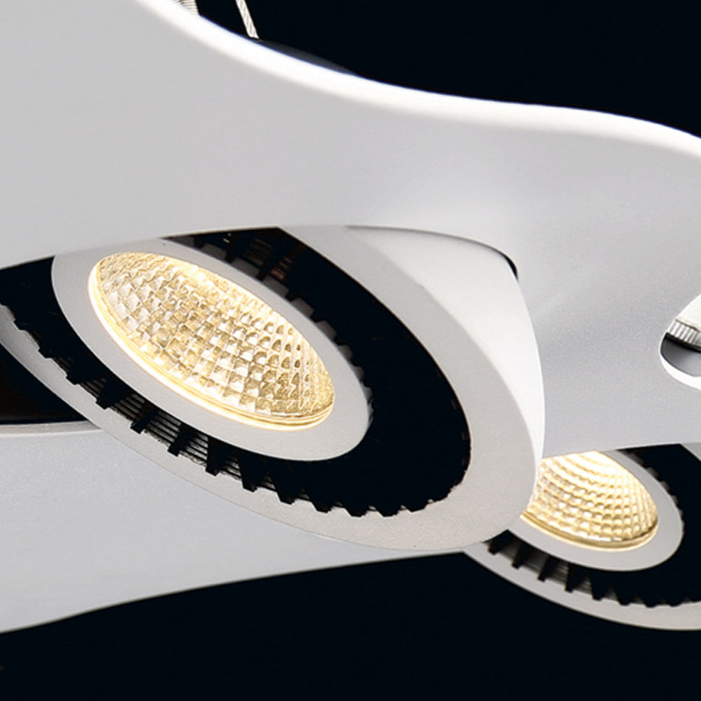 6 Light Contemporary Pendant by Eurofase
