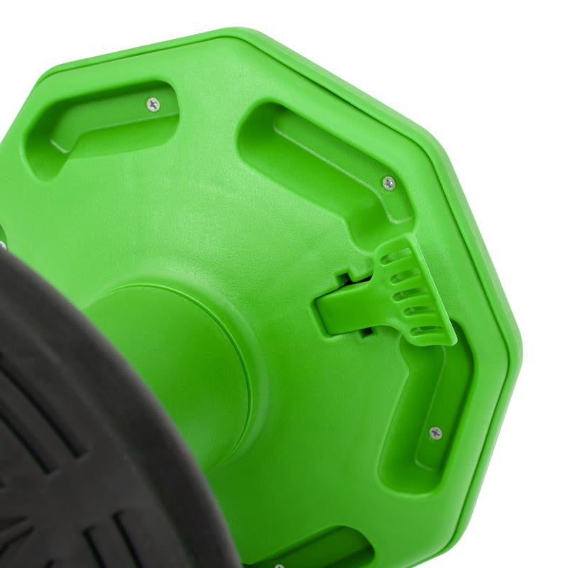 Carter Adjustable Height Kids Flexible Stool 14" 18" Seat Height, Green