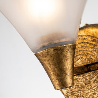 Jack 2 Light Bath Bar in Aged Brass