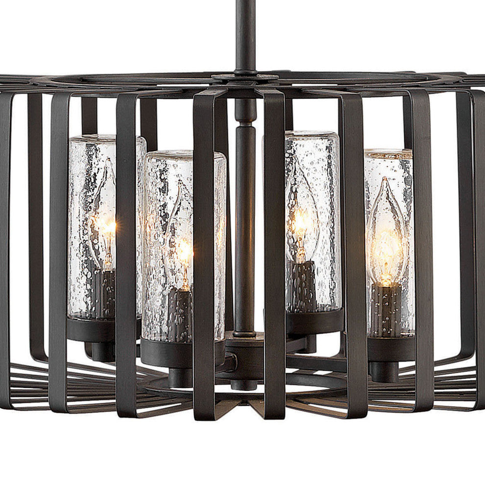 Hinkley Lighting 29504 Reid 120v 4 Light 20"W Open Air Outdoor - Brushed