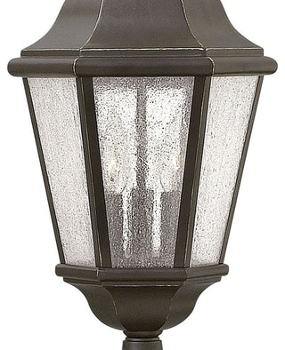Hinkley Lighting H1677 Edgewater 120v 4 Light 27" Tall Post Light - Black
