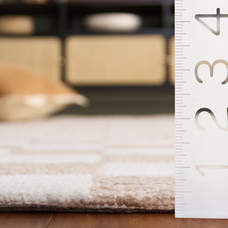 Safavieh Couture Ebony Collection EBN175 Rug, Brown/Ivory, 2'3"x8'